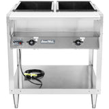 Vollrath 38102 ServeWell Electric Two Pan Hot Food Table 120V
