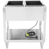 Vollrath 38102 ServeWell Electric Two Pan Hot Food Table 120V