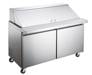 47" Mega Refrigerated Prep Table 9.5 cu. ft.