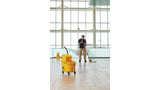 WaveBrake® "Caution Wet Floor" Sign, 2 Sided, 26", Yellow SKU: FG611277YEL