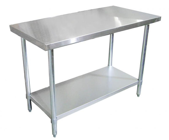 24″ X 36″ STAINLESS STEEL WORK TABLE