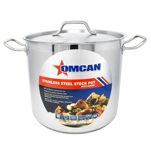 20 QT Stainless Steel Stock Pot with Cover Item: 80440