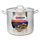 24 QT Stainless Steel Stock Pot with Cover Item: 80441