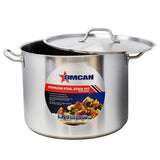 40 QT Stainless Steel Stock Pot with Cover Item: 80443