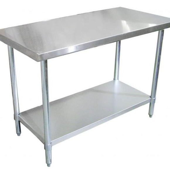 24″ X 24″ STAINLESS STEEL WORK TABLE